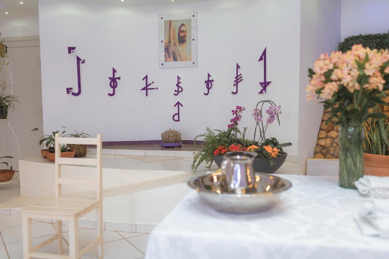 Altar da Associação Espírita Pai Kachambi